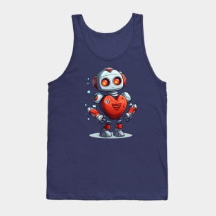 Lovely robot Tank Top